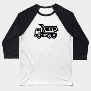 Dump Truck Baseball T-Shirt